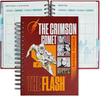 Cool Hero Academic Planner, Weekly Monthly Daily Agenda, Custom Date Organizer for Junior，Senior Students, Spiral Bound Notebook with Colorful Tabs,Datebooks for Time Management (Red and Yellow)