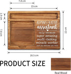 Administrative Assistant Sticky Note Holder, Administrative Assistant Gifts, Administrative Assistant Thank You Appreciation Gifts for Women, Men, Coworkers, Self-Stick Note Pad Holders ZSS22