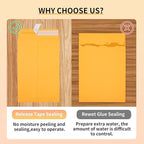 Joyberg 6x9 Envelopes Self Seal, Yellow, Printable, Tear Resistant Kraft Envelopes for Mailing Letters, Documents, Photos, Invitations