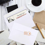 Joyberg 70 Packs A4 Envelopes, White, 4x6 Photo, Self Seal for Invitations, Weddings, Baby Shower, Photos, Postcards, Greeting Cards, Mailing