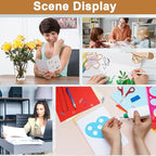 28 Sheets Bright White Cardstock 8.5 x 11 Certificate Paper, 92lb White Card Stock Printer Paper for DIY Cards, Wedding, Business Cards, Menus, Invitations