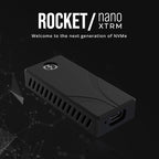 SABRENT 1TB Rocket Nano XTRM External SSD, USB 3.2 / Thunderbolt 3, Speeds Up to 2700MBps (SB-XTMN-1TB)