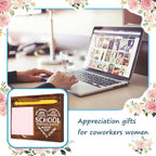 School Psychologist Gifts for Women, School Psychologist Office Sign, Thank You Gifts for School Psychologist, Funny Desk for Women Office, School Psych Gift Desk Retro Note Pad Holder VN335