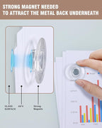 Magnetic Glass Whiteboard，60"x48" Wall Mounted Frameless Dry Erase Board for Office, Home & School White