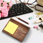 School Psychologist Gifts, School Counselor Appreciation Gifts Thank You Gifts for School Psych Behavior Therapist, Positivity Gifts Desk Self-Stick Note Pad Holders TZP03