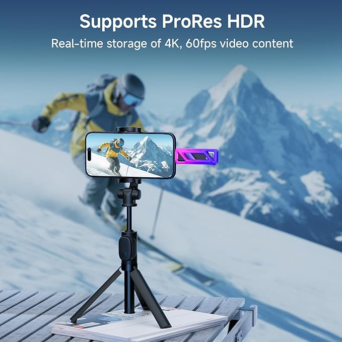 256GB Flash Drive, Up to 2050MB/s USB 3.2 Gen22, USB A+C, 2-in-1 Memory Stick for iPhone/Android/Windows/MacPC/Laptops, FF958