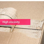 Clear Packing Tape with Tape Gun - Strong Adhesive, Ideal for Shipping and Packaging,6 Rolls 2 Inch X 110 Yards Shipping Packaging Tape