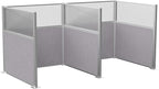 Versare Hush Panel Cubicle Kit | Workstation Partition Walls | Sound Dampening Cubicle Walls | Partitions for Desks