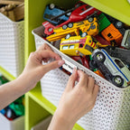 Royal Green Rectangular Color Coding Sticker Roll - Write On Labels for Folders, Organizing & More, 1.57" x 0.75" Stickers to Write On Name Tags for Office Supplies & Organization, 500-Pack (Yellow).