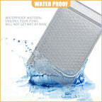 7.25in x 11in Bubble Mailer, Gray Poly Mailer, Padded Envelope, Shipping Envelope, Waterproof, Self-Sealing, For Small Business, Shipping, Mailing, Boutique Packaging(100PCS)
