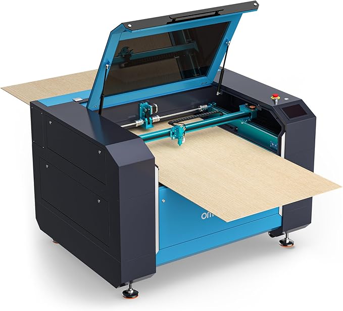 OMTech Pronto 100W CO2 Laser Engraver & Cutter – 40"x24" Workspace, 1,000mm/s Speed, Autofocus, 2-Way Pass, Air Assist, for Wood, Acrylic & More
