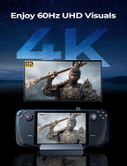 LISEN 10-IN-1 Docking Station for Steam Deck OLED&ROG Ally X&Legion Go, Dual Cooling Fan 5 USB Ports and 4K@60Hz, 100W Charging Port Support ROG Ally 30W Mode, Gigabit Ethernet Fit for Steam Deck OLED