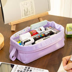 CICIMELON Pencil Case Large Capacity Pencil Pouch Pen Bag for School Teen Girl Boy Men Women