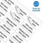 BESTEASY 30-up 8000 Sheets 1/'' X 2-5/8/'' Address Shipping Labels for Laser and Inkjet Printers, FBA Product Labels (240000 Labels) (SL-30-8000)