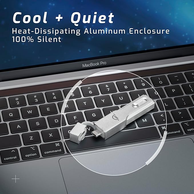 OWC Envoy Pro Mini USB-C + USB-A (10Gb/s) Portable SSD (250GB)