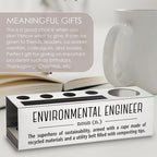 Environmental Engineer Definition Gifts for Women, Men, Environmental Engineer Desk Decor Pen Pencil Holders WCC41