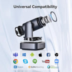 Tenveo VLoop PTZ Camera with 20X Optical Zoom Wide View Angle USB3.0/HDMI Works with Zoom Skype Teams FHD 1080P for Video Conference Red Dot Design Winner (VL20H)