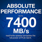 Seagate Game Drive PS5 NVMe SSD for PS5 1TB Internal Solid State Drive - PCIe Gen4 NVMe 1.4, Officially Licensed, Up to 7300MB/s with Heatsink (ZP1000GP3A1011)