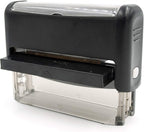 Custom Signature Stamp - Small and Wide C 15 Size Self-Inking Stamp Customized with Your Signature