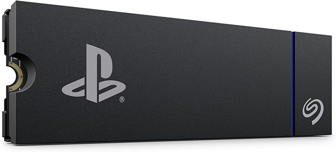 Seagate Game Drive PS5 NVMe SSD for PS5 1TB Internal Solid State Drive - PCIe Gen4 NVMe 1.4, Officially Licensed, Up to 7300MB/s with Heatsink (ZP1000GP3A1011)
