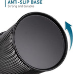 QYH Mesh Pen Cup Metal Pencil Holder for Desk 6 Packs Black Pen Organizer Office 3.54x3.93 Inch