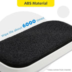 maxtek Magnetic Dry Erase Eraser, Glass Board Erasers, 4 Pack, Whiteboard Eraser for Dry Erase Board, Glass Board, Calendar Board, Office and School Supplies (Pure White)