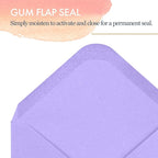 Gift Card Envelopes - 100-Count Mini Envelopes, Paper Business Card Envelopes, Bulk Tiny Envelope Pockets, 10 Pastel Colors, 4 x 2.7 Inches