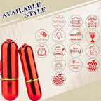 Custom Loyalty Card Stamp Personalized Self Inking Stamp for Business Stamp, Teacher Stamp, Reward Stamp, Self Inking Stamp, Small Round Rubber Stamp