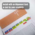 Index Tabs for Publication Manual 7th Edition - Book Not Included - Laminated, Color-Coded Tabs with Blank Options for Easy Reference and Organization