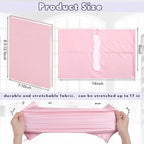 PerKoop 12 Pcs Jumbo Book Covers Stretchable Fabric School Book Protector Reusable Washable Cover Protector for Most Hardcover Textbooks(Bright Colors,9 x 11 Inch)