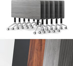 Conference Room Table, Folding Conference Tables,Thicken Grey Tabletop,Flip Top Wooden Seminar Meeting Room Table for Conference Room Offices (6, Grey, 61.0“)