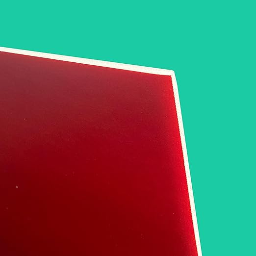 Flipside Products 36” x 48” Foam Project Boards for Presentations, Science Fair, School Projects, Event Displays and Trifold Picture Board - Red - 3 Pack