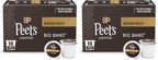 Peet's Coffee, Medium Roast Single Serve Coffee Pods - Big Bang 20 Count (2 Boxes of 10 Pods)