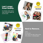 SILENART Chalk Markers Pink 8 Pack - Vibrant Chalkboard Marker for Blackboard Dry Erase Board Windows Glass Mirror Menu Board