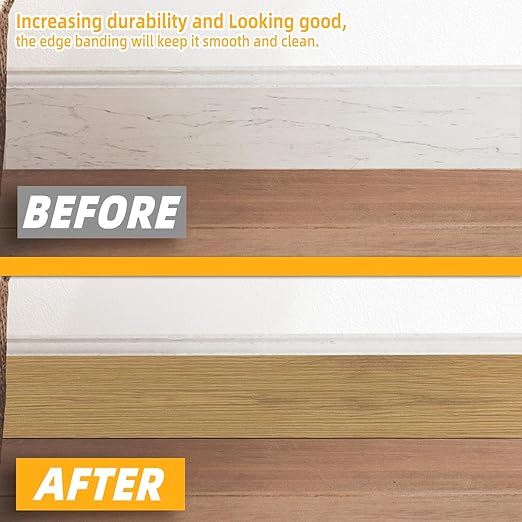 GSCIT Club Wood Grain Repair Tape, 2.4 inch X 100ft Self Adhesive Oak Grain Repair Patch for Tables, Chairs, Baseboards, Doors, Windows, Floors, Handicraft DIY.