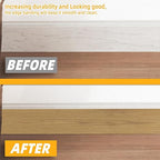 GSCIT Club Oak Wallpaper, 2.4 inch X 25ft Self Adhesive Wood Grain Repair Tape Oak Repair Patch for Tables, Chairs, Baseboards, Doors, Windows, Floors, Handicraft DIY.