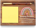 Nurse Preceptor Gift Sticky Note Holder, Nursing Preceptor Thank You Gift, Appreciation Gifts for Nurse Student Grad, RN Nurse Week Gifts Self-Stick Note Pad Holders for Clinic Hospital Staff TZP52