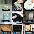 Nano Streak Free Magic Microfiber Cleaning Cloths Easy Clean Nanoscale,Fish Scale Window Mirror Glass Car Stainless Steel Cleaning,Lint Free Dish cloth Wine Glass Polishing Towel,Reusable,Pack 6,Mix