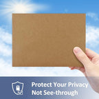 ValBox A4 Photo Envelopes 100 Qty 4 x 6 Brown Kraft Paper Envelopes Self Seal for 4x6 Cards, Photos, Weddings, Invitations, Baby Shower, 4.25 x 6.25 Inches (A4)