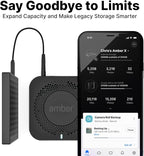 Smart Personal Cloud Storage Device Data and Media Files, Built-in 1TB High-Speed SSD with USB Storage, Plex and Home Assistant/iOS/Android/Windows/Mac Compatible