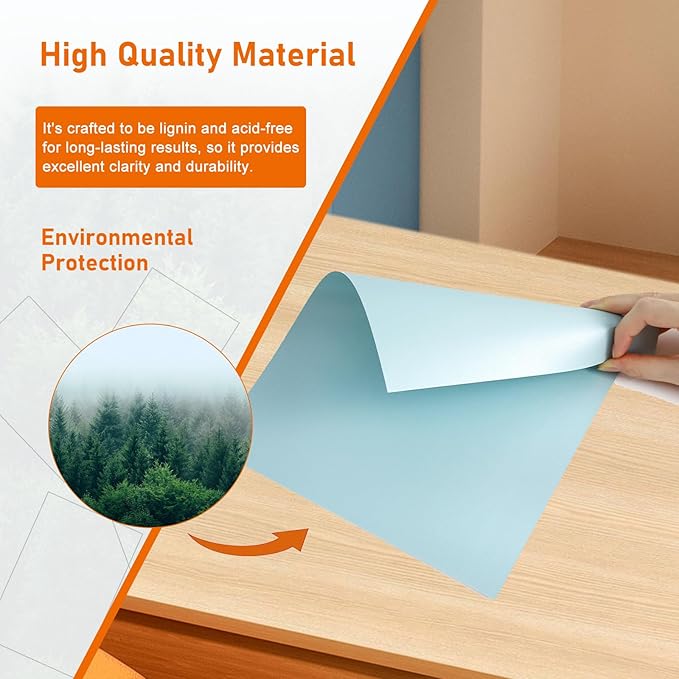 28 Sheets Light Blue Shimmer Cardstock 8.5 x 11 Certificate Paper, 92lb Premium Glossy Invitation Paper Card Stock for Wedding, Crafting, DIY Making Cards, Business Cards, Graduations