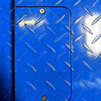 PEC Tools FS Series Professional Grade Steel Floor Scale - Heavy-Duty Pallet Scale and Shipping Scale for Industrial Use - Weighing Scale for Packages Up to 10000x1lb - 60x60