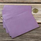 50 Pieces Metallic Shiny Purple Color Self Seal Envelopes for 5x7 Greeting Cards, Invitations, Postcards (Purple, 5x7)