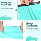 Large Poly Mailers 24x24 Inch 50 Pcs, Extra Large Shipping Bags for Clothing with Self-Sealing Tear-Resistant, Waterproof Poly Bags, Mailing Envelopes for Small Business (Teal)