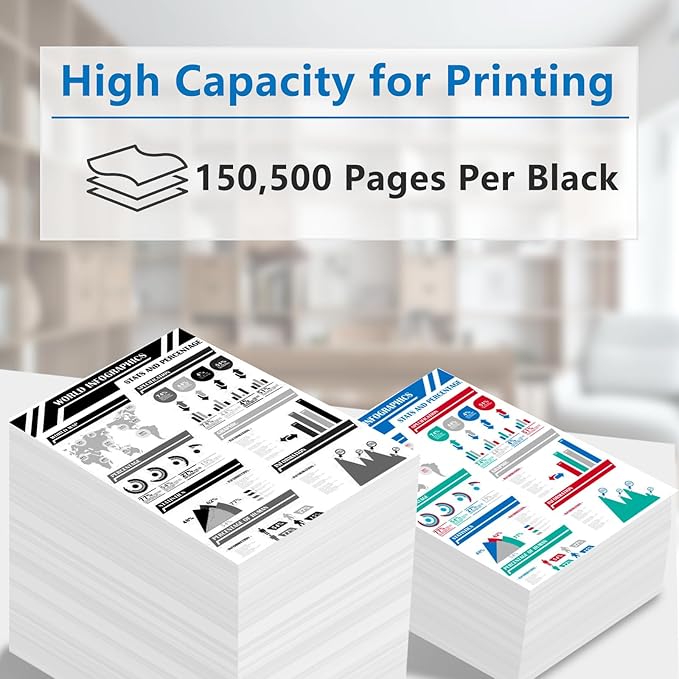 High Yield 58D0Z00 Black Imaging Drum Compatible for Lexmark 58D0Z00 Drum Unit for B2865dw MS725dvn MS821dn MS821n MS823dn MS825dn MS826de MX721ade MX722ade MX822ade MX826ade MX826adxe Printers