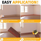 GSCIT Club Wood Grain Repair Tape, 2.4 inch X 100ft Self Adhesive Cherry Grain Repair Patch for Tables, Chairs, Baseboards, Doors, Windows, Floors, Handicraft DIY.