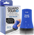 Guard Your ID Wide Advanced Roller 2.0 Identity Theft Prevention Security Stamp Blue