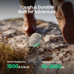 4TB Magnetic Portable SSD, External Solid State Drives with USB-C 3.2 Gen 2x2, Speed Up to 2000MB/s, Compact & Durable, Compatible with iPhone 15/16 Series and Other USB-C Devices, Grey