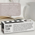 Dream Team Definition, Team Building Gifts, Fun Office Gifts for Team, Team Gifts for Employees, Co Worker, Stainless Steel Pen Pencil Holders WCC58