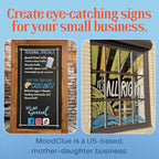 Liquid Chalk Drawing Markers for Car Windows, Auto Windshields, Mirrors, White Boards, Retail + Restaurant Signs. Erasable Chalk Markers – Washable – Bold - Neon 8pck. 10mm tip - 3 writing options.